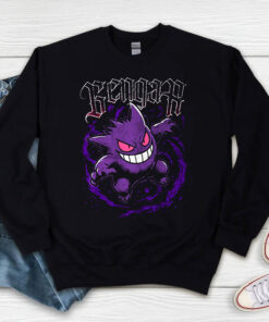 Pokemon Gengar Graphic Sweatshirt