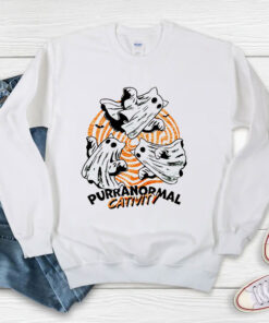 Purranormal Cativity Ghost Cat Sweatshirt
