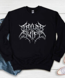 Taylor Swift Black Metal Parody Sweatshirt