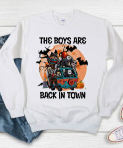 The Boys Are Back In Town Halloween Sweatshirt