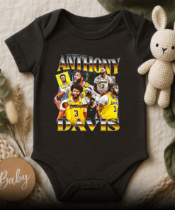 Anthony Davis Vintage Bootleg Baby Onesie