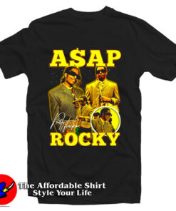 Asap Rocky Rap Vintage Bootleg T Shirt