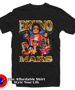 Bruno Mars Vintage Bootleg T Shirt