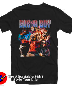 Burna Boy Rap Vintage Bootleg T Shirt