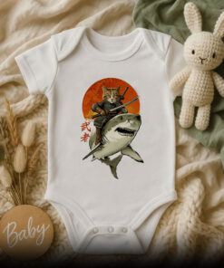 Bushido Shark Baby Onesie