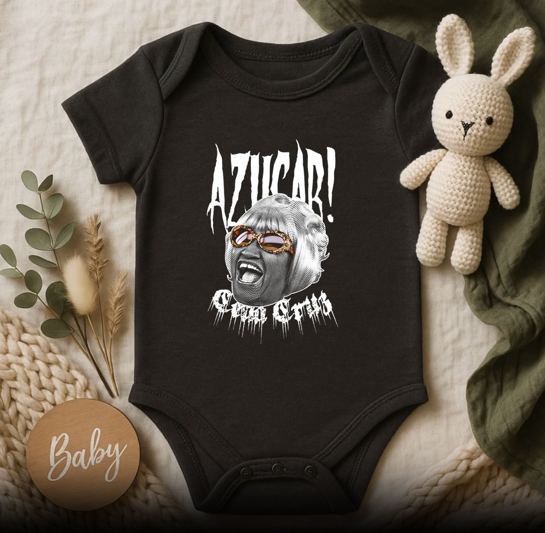 Celia Cruz Azucar Gothic Baby Onesie 510x498 image Celia Cruz Azucar Gothic Baby Onesie 510x498 Celia Cruz Azucar Gothic Baby Onesie