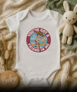 Disney Pixar Toy Story Woody Friend In Me Baby Onesie