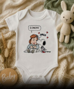 Donna Noble and the Doctor White Baby Onesie