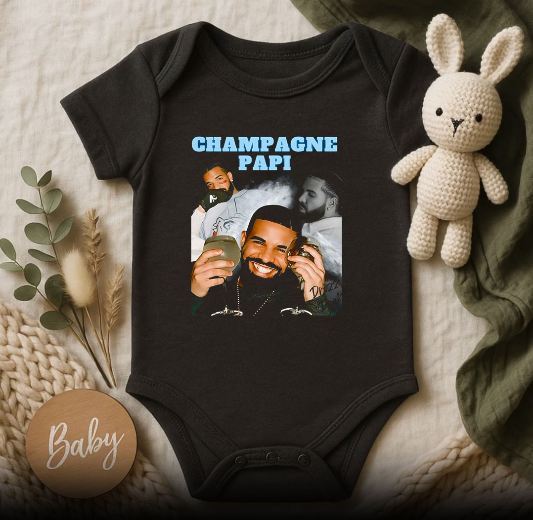 Drake Champagne Papi Baby Onesie 510x498 image Drake Champagne Papi Baby Onesie 510x498 Drake Champagne Papi Baby Onesie