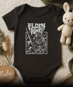 Elden Ring Vintage Baby Onesie