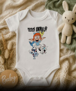 Elmyra Loves Animals Tiny Toon Baby Onesie
