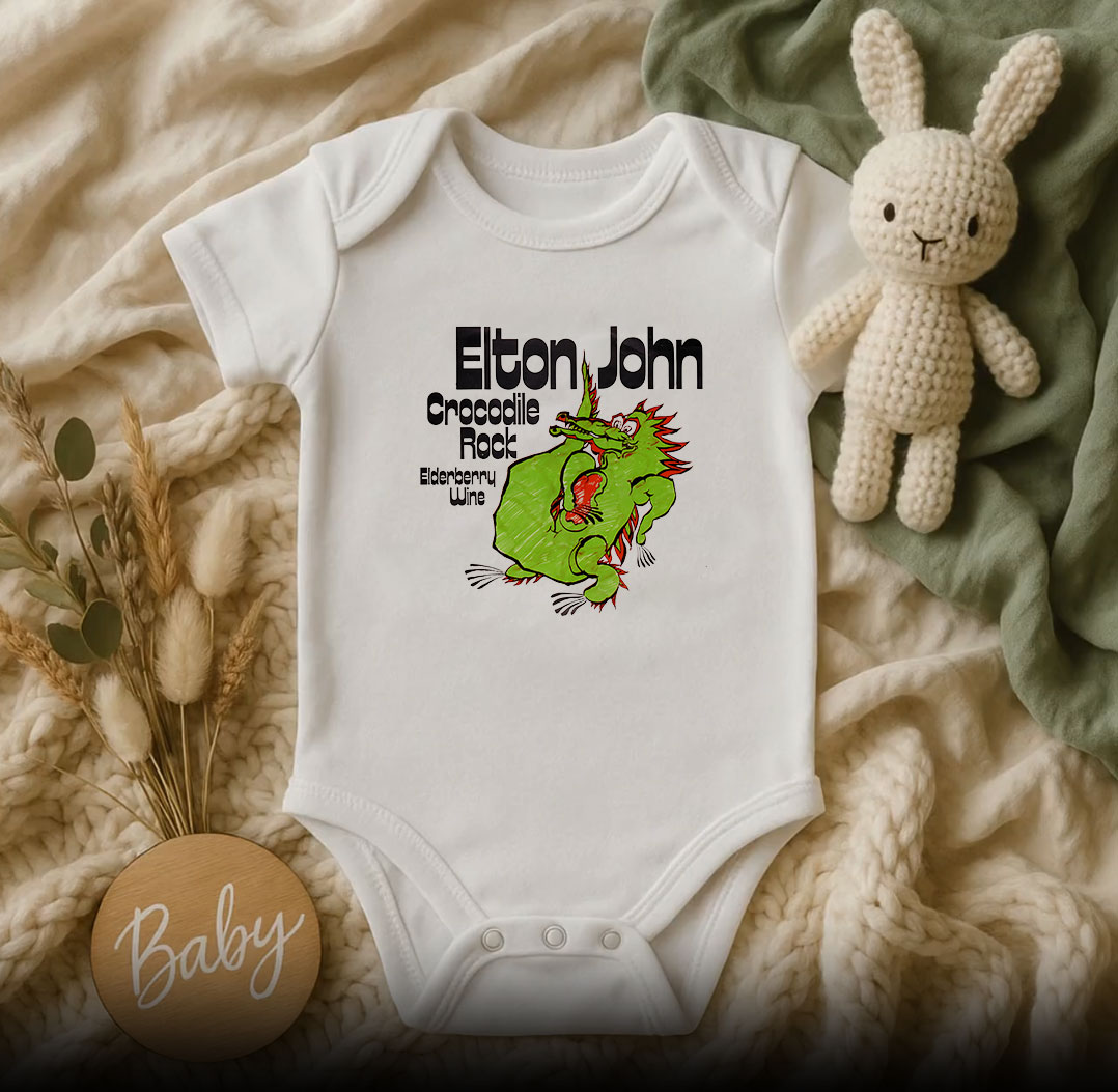 Elton Jhon Crocodiles Baby Onesie 510x498 image Elton Jhon Crocodiles Baby Onesie 510x498 Elton Jhon Crocodiles Baby Onesie