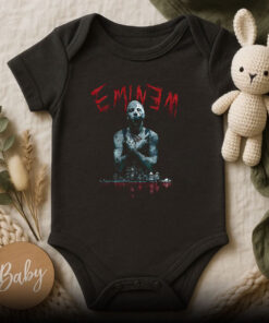 Eminem Bloody Horror Baby Onesie
