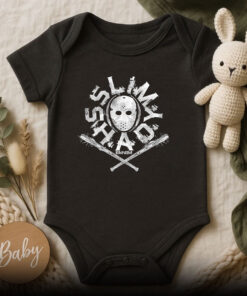 Eminem Shady Mask Baby Onesie