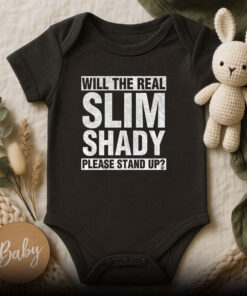 Eminem The Real Slim Shady Baby Onesie