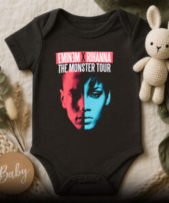 Eminem x Rihanna Monster 2014 Tour Baby Onesie