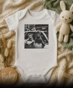 Funny Cat Gang Sarcastic Baby Onesie