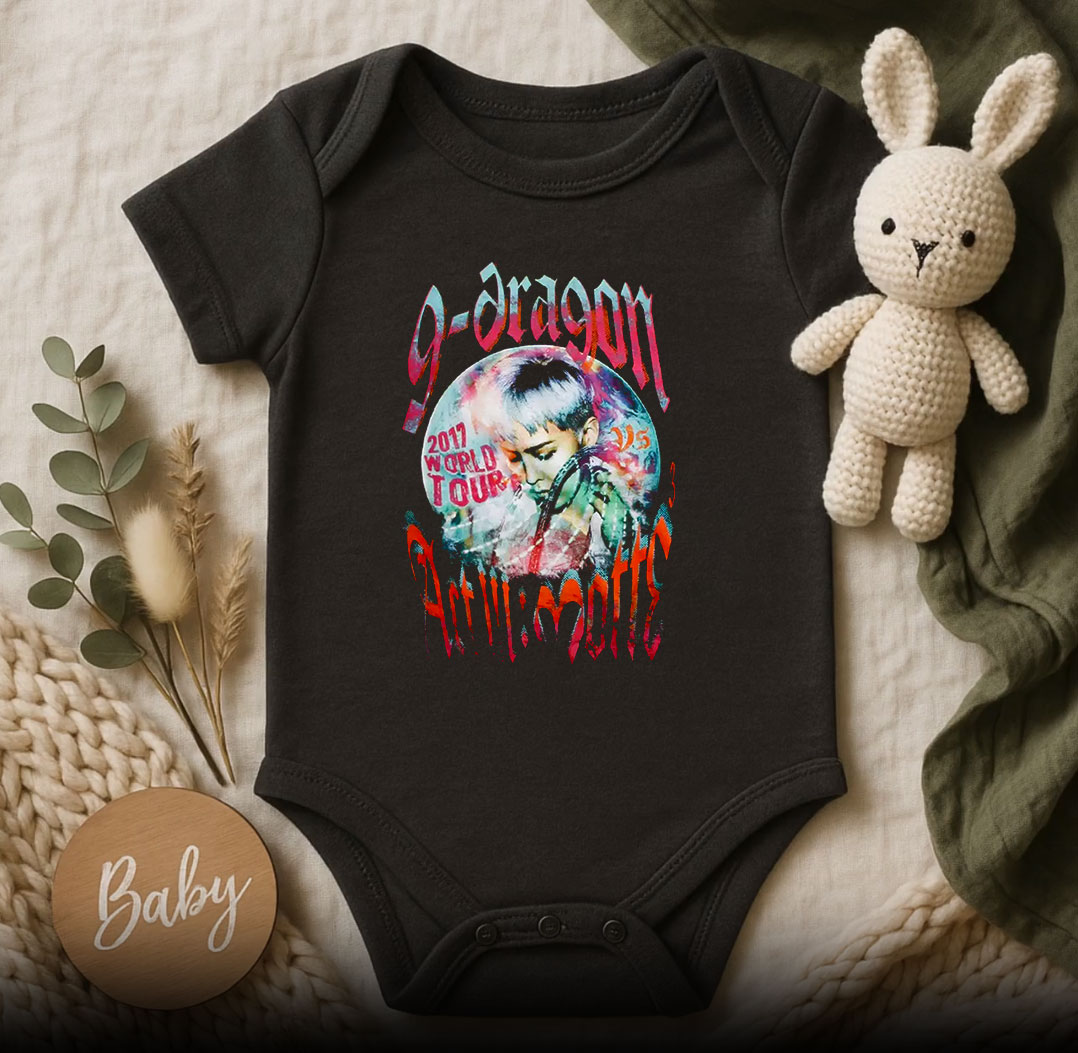 G Dragon Act III MOTTE World Tour Baby Onesie 510x498 image G Dragon Act III MOTTE World Tour Baby Onesie 510x498 G Dragon Act III MOTTE World Tour Baby Onesie