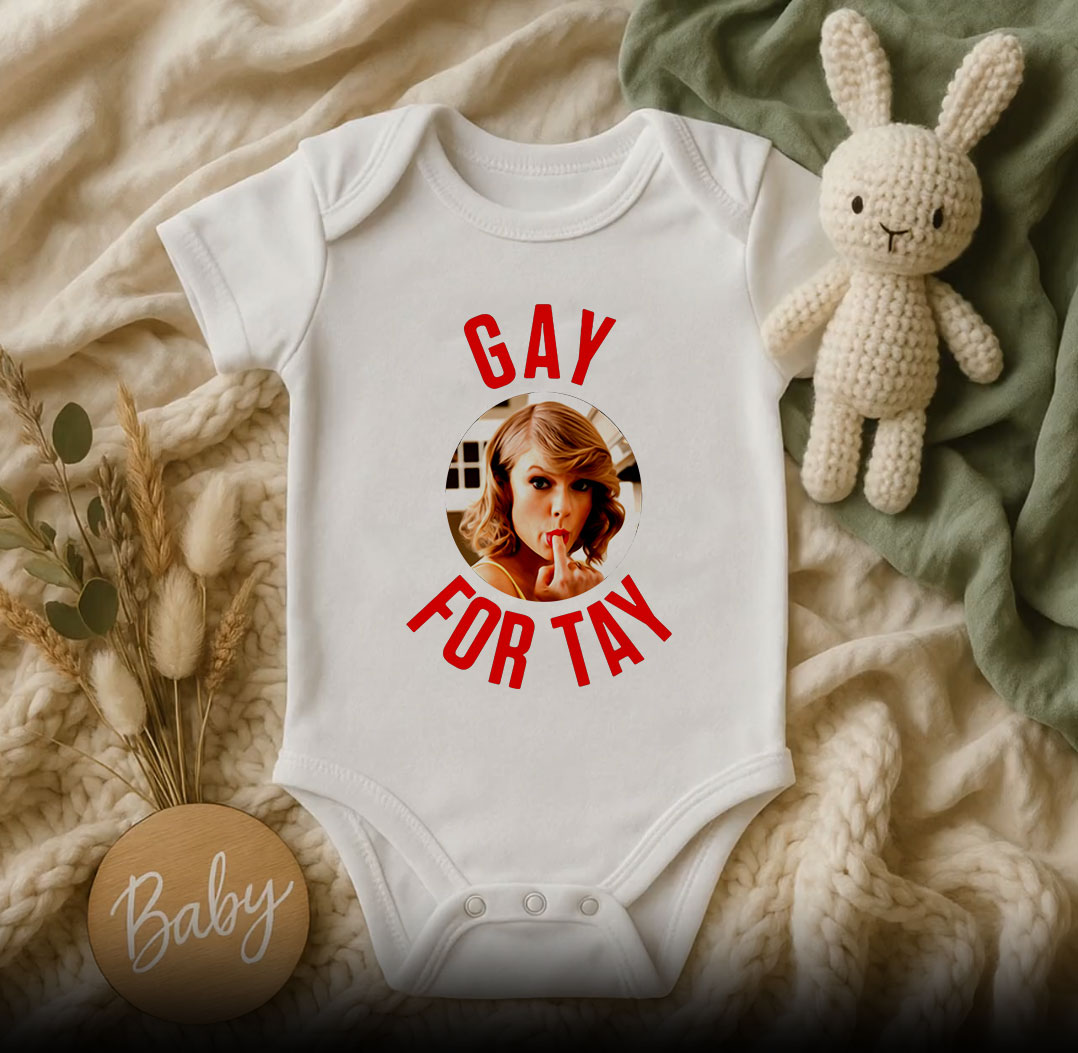 Gay For Tay Taylor Swift Baby Onesie 510x498 image Gay For Tay Taylor Swift Baby Onesie 510x498 Gay For Tay Taylor Swift Baby Onesie