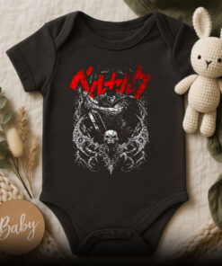 Guts Berserk Vintage Acid Wash Baby Onesie