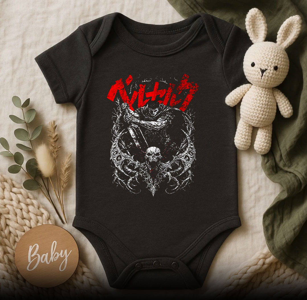 Guts Berserk Vintage Acid Wash Baby Onesie 510x498 image Guts Berserk Vintage Acid Wash Baby Onesie 510x498 Guts Berserk Vintage Acid Wash Baby Onesie