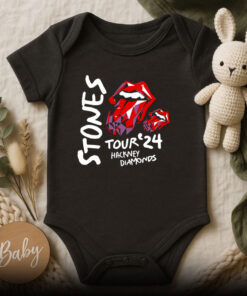Hackney Diamonds Tour Rolling Stones Baby Onesie
