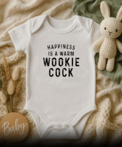 Happiness Is A Warm Wookie Baby Onesie