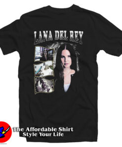 Lana Del Rey Oldschool Rap Bootleg T Shirt