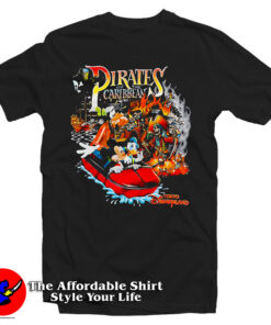 Mickey Pirates of the Caribbean Ride T Shirt