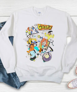 Retro 90s A Goofy Movie Characters Sweatshirt