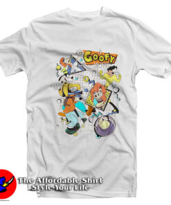 Retro 90s A Goofy Movie Characters T Shirt