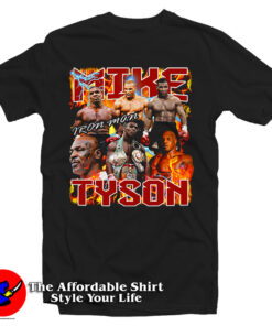 Vintage Mike Tyson Iron Bootleg T Shirt