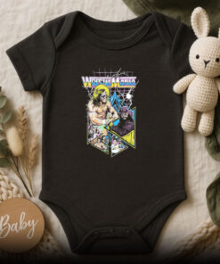 WWE Wrestlemania Ultimate Warrior Baby Onesie