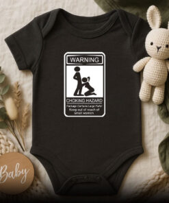 Warning Choking Hazard Baby Onesie