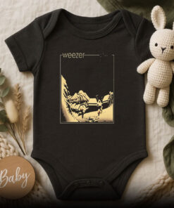 Weezer Pinkerton Classic Retro Music Baby Onesie