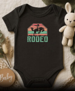 Western Horse Riding Rodeo Country Cowboy Baby Onesie