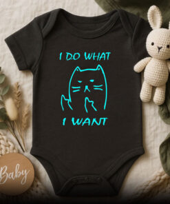 What I Want Joke Cat meme Baby Onesie