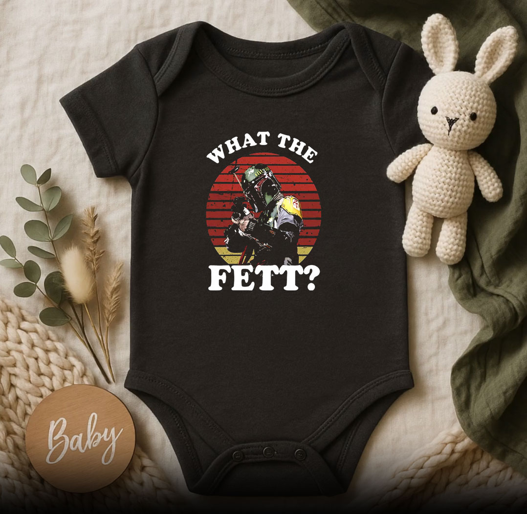 What The Fett Funny Star Wars Boba Fett Baby Onesie 510x498 image What The Fett Funny Star Wars Boba Fett Baby Onesie 510x498 What The Fett Funny Star Wars Boba Fett Baby Onesie
