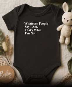 Whatever People Say I Am Thats What Im Not Arctic Monkeys Baby Onesie