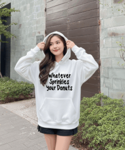 Whatever Sprinkles Your Donuts Unisex Hoodie 247x296 Whatever Sprinkles Your Donuts Unisex Hoodie