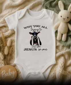 Why You All Trying To Test The Jesus Baby Onesie