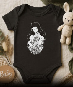Wiccan Crystal Healing Baby Onesie