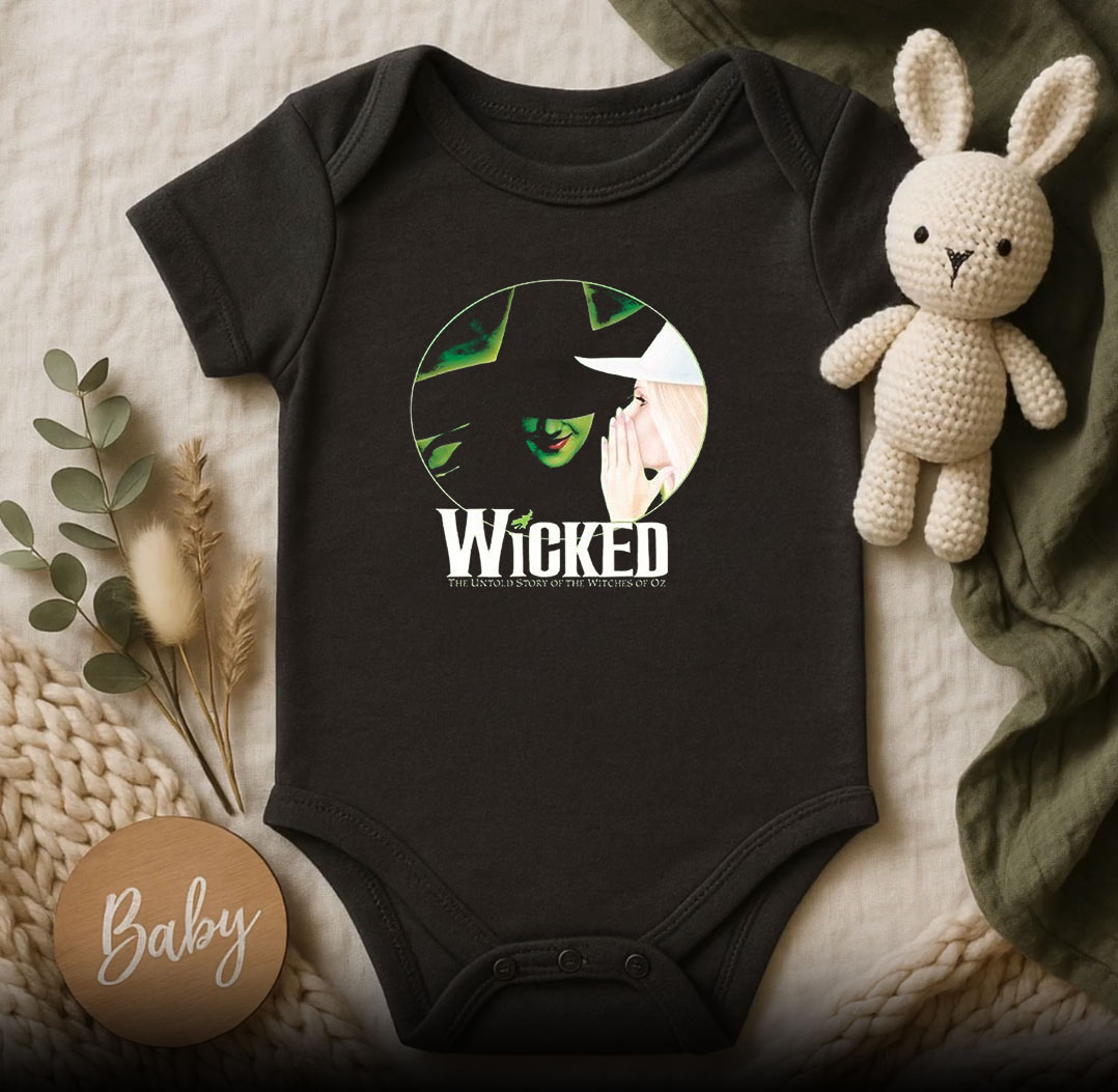 Wicked Broadway Musicals Baby Onesie 510x498 image Wicked Broadway Musicals Baby Onesie 510x498 Wicked Broadway Musicals Baby Onesie