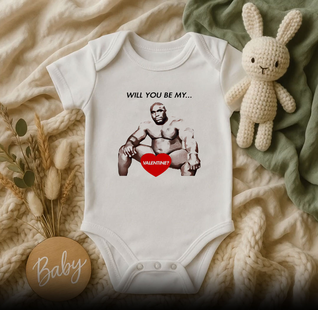 Will you be my valentine funny meme Baby Onesie 510x498 image Will you be my valentine funny meme Baby Onesie 510x498 Will You Be My Valentine Funny Meme Baby Onesie