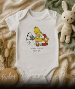Work From Home Classic Baby Onesie