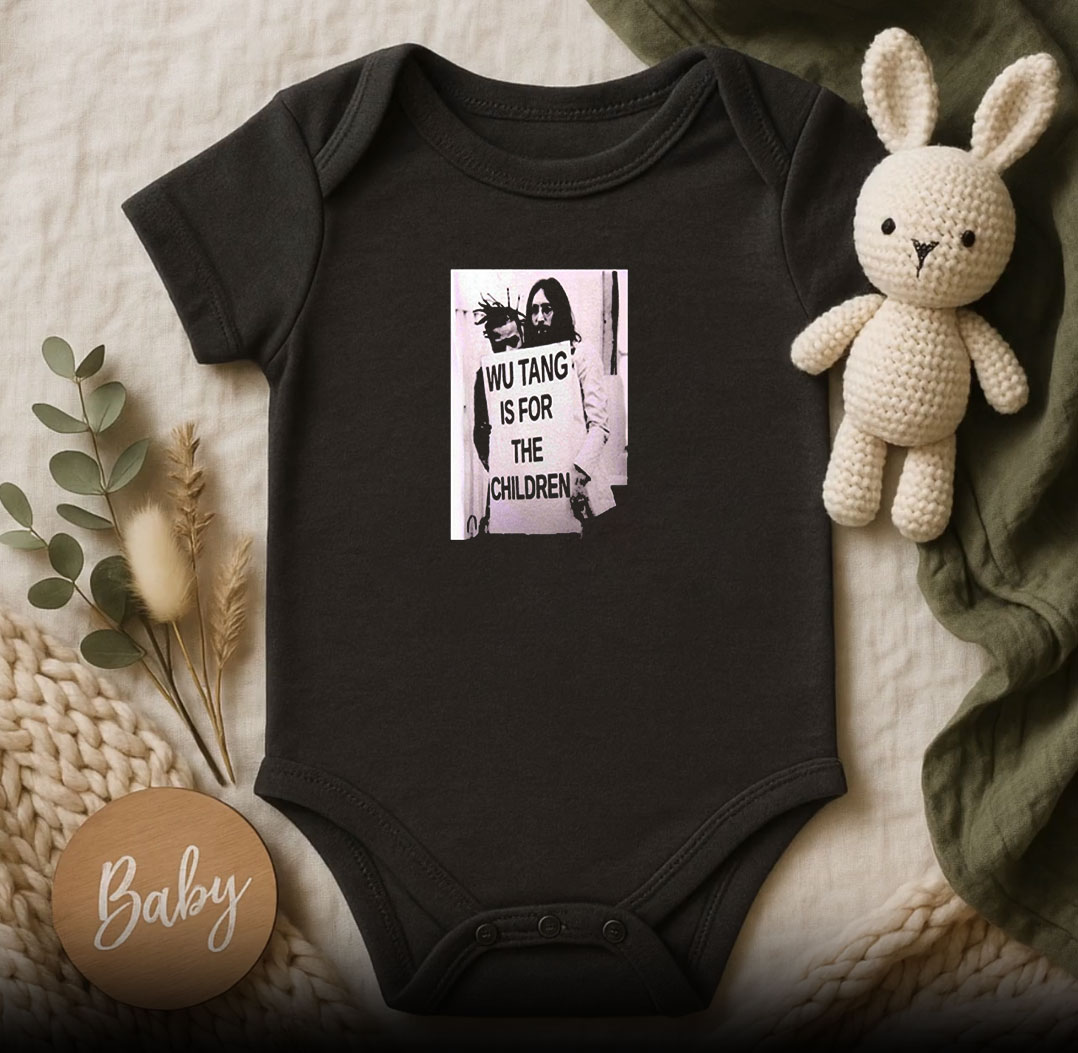 Wu Tang Is For Children John Lennon Baby Onesie 510x498 image Wu Tang Is For Children John Lennon Baby Onesie 510x498 Wu Tang Is For Children John Lennon Baby Onesie