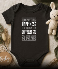 You Cant Buy Happines Car Lover Baby Onesie