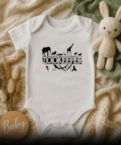 Zoo Keeper Baby Onesie