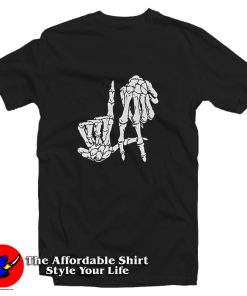 All American Spencer James Daniel Ezra LA Hand Skeleton T Shirt