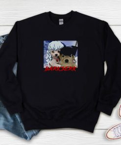 Berserk Guts And Griffith Dog Meme Sweatshirt